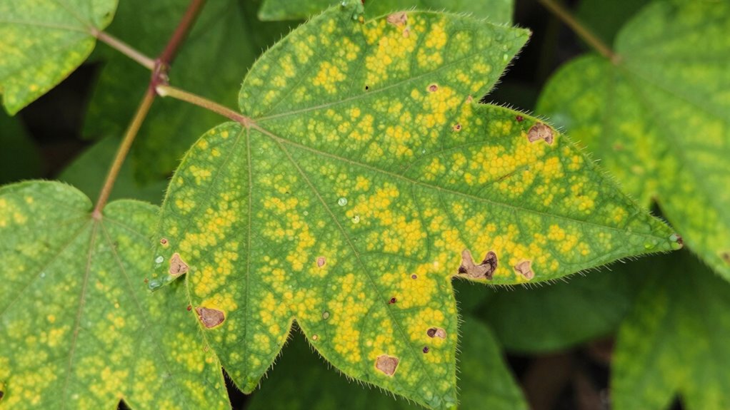 close up plant issue differences