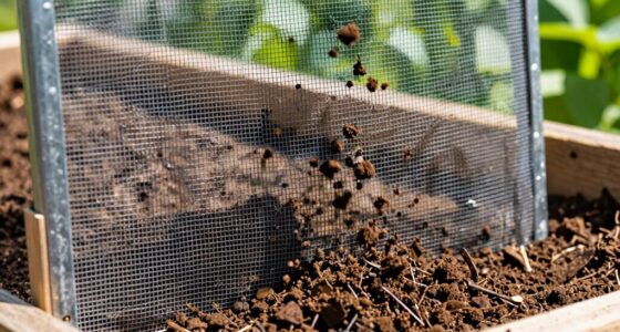 compost screen size determines usage