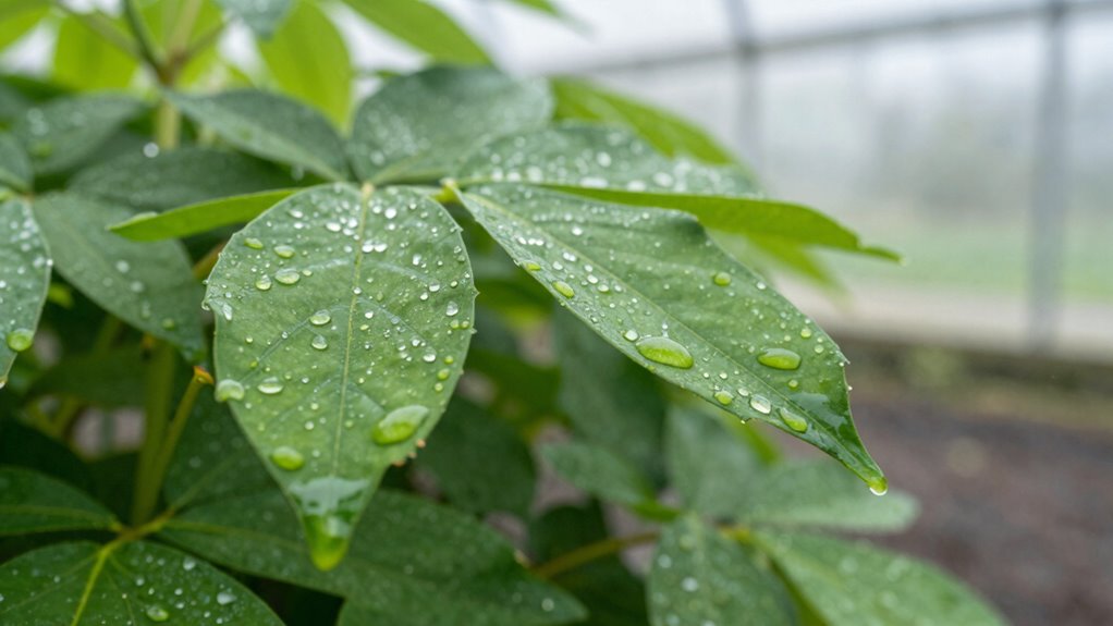 condensation promotes disease growth