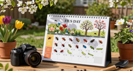 create a pest management schedule