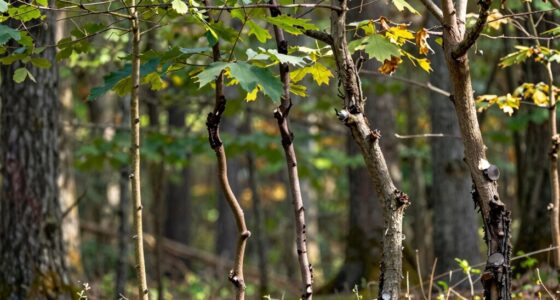deer impact alters plant morphology