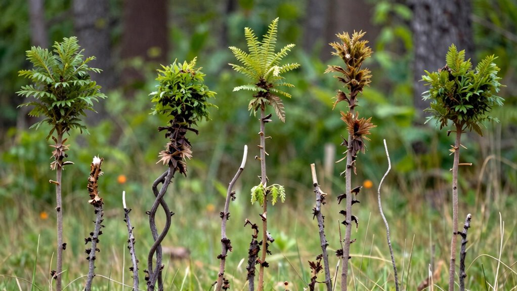deer shape plant evolution