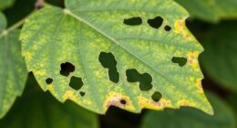 discoloration pattern distinguishes causes