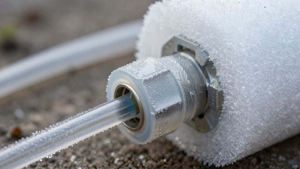drain insulate protect winterize