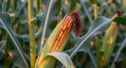 early corn ear development