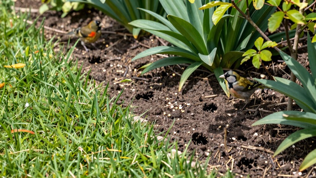 edge of garden damage