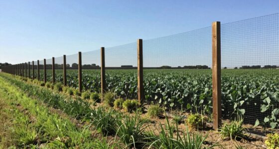 effective deer exclusion design