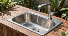 efficient outdoor wash drainage