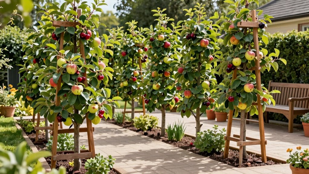 efficient small space orchard planning