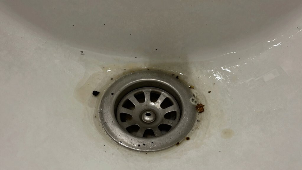 empty clean dry drain trays