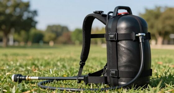 ergonomic backpack sprayer design