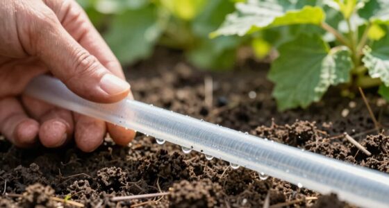 flush drip lines regularly
