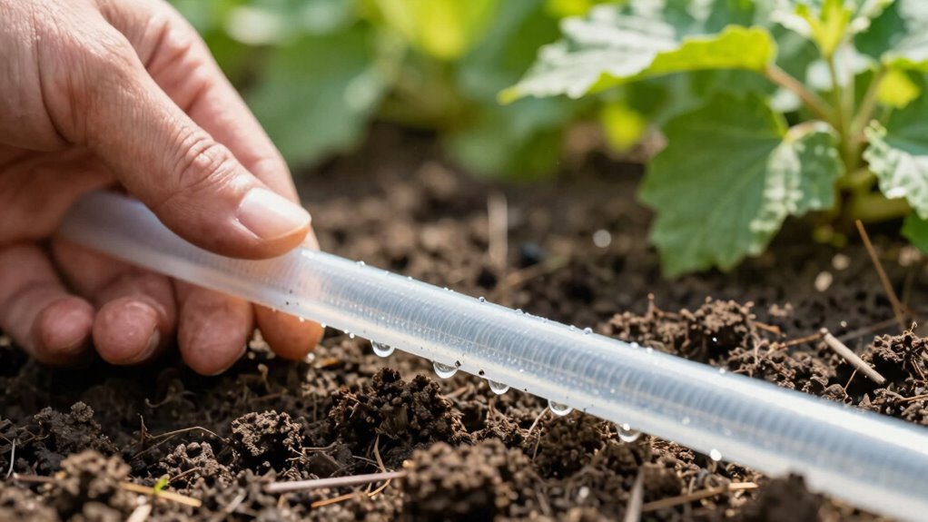 flush drip lines regularly