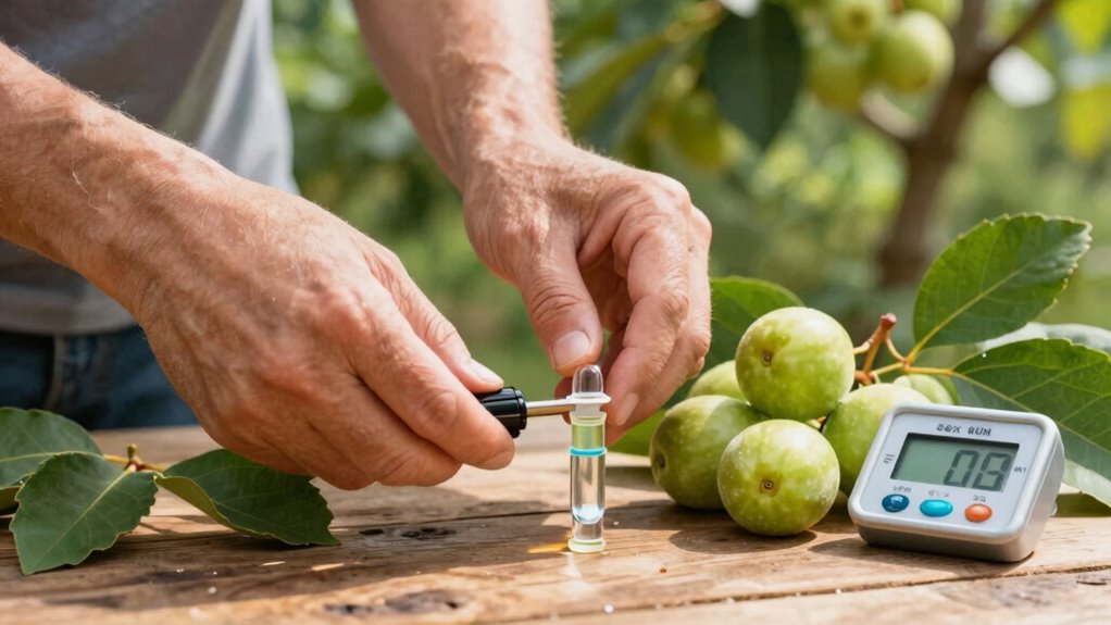 fruit ripeness and nutrient assessment