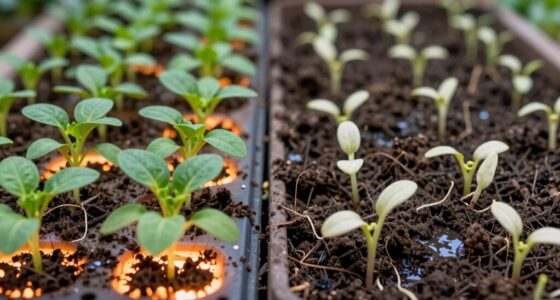 heat promotes seed sprouting