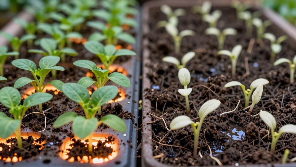 heat promotes seed sprouting