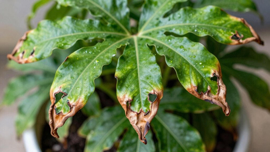 helping causes leaf damage