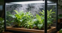 humidity boosted greenhouse cabinets