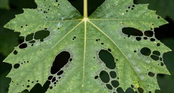 identifying insect leaf damage