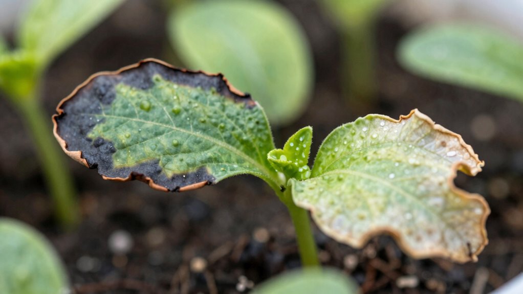 identifying light damage symptoms