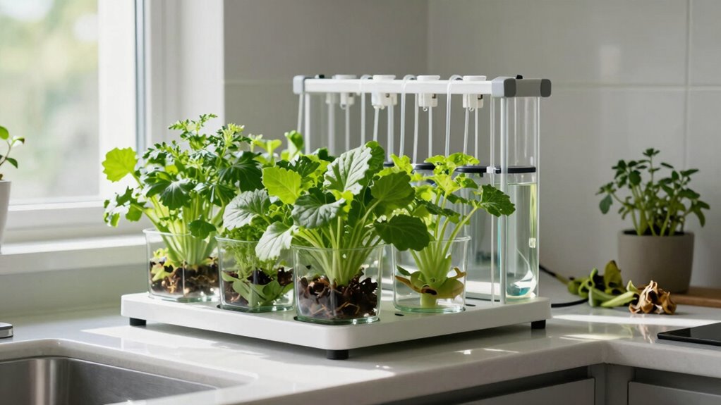 indoor compact hydroponic gardening