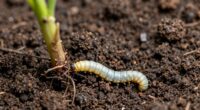inspect soil for cutworms