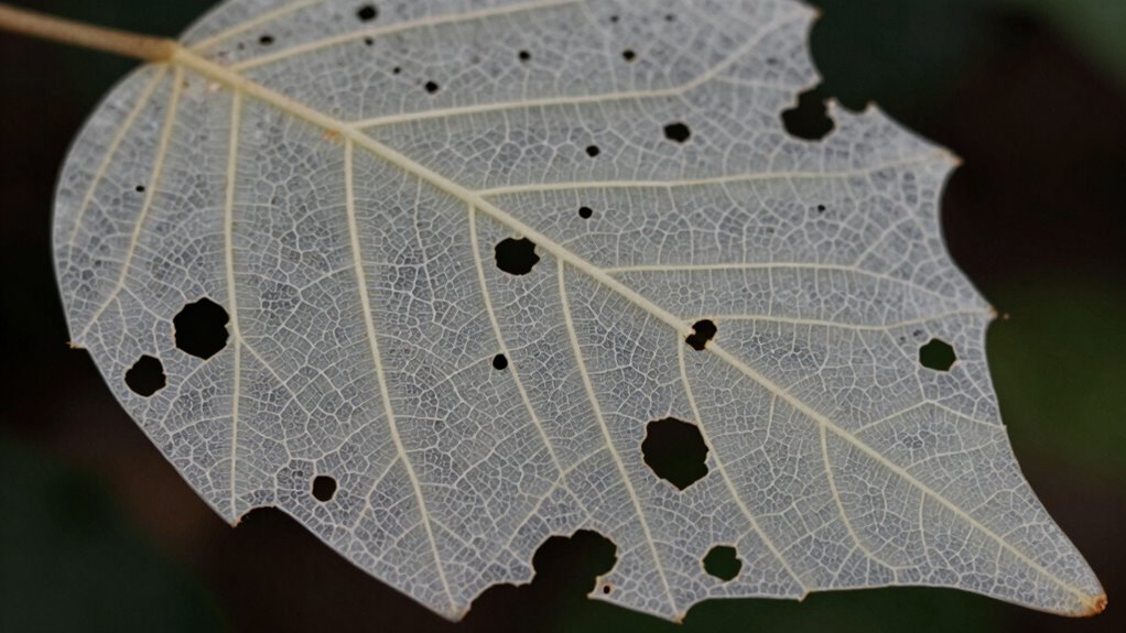 leaf damage reveals pest clues