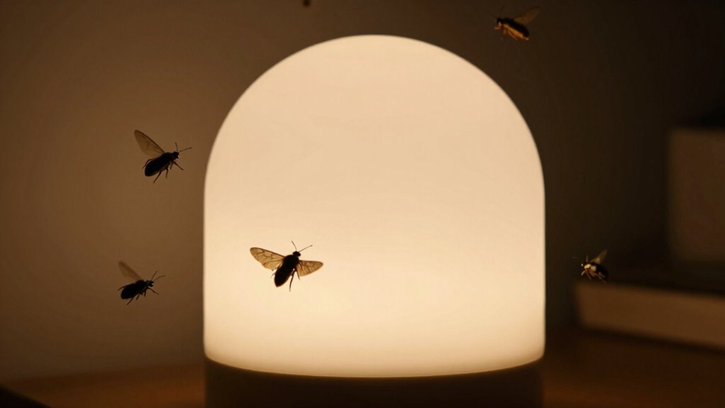 light disrupts insect behavior