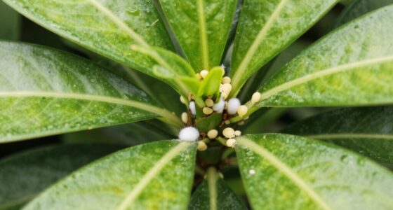 mealybugs infest plant joints