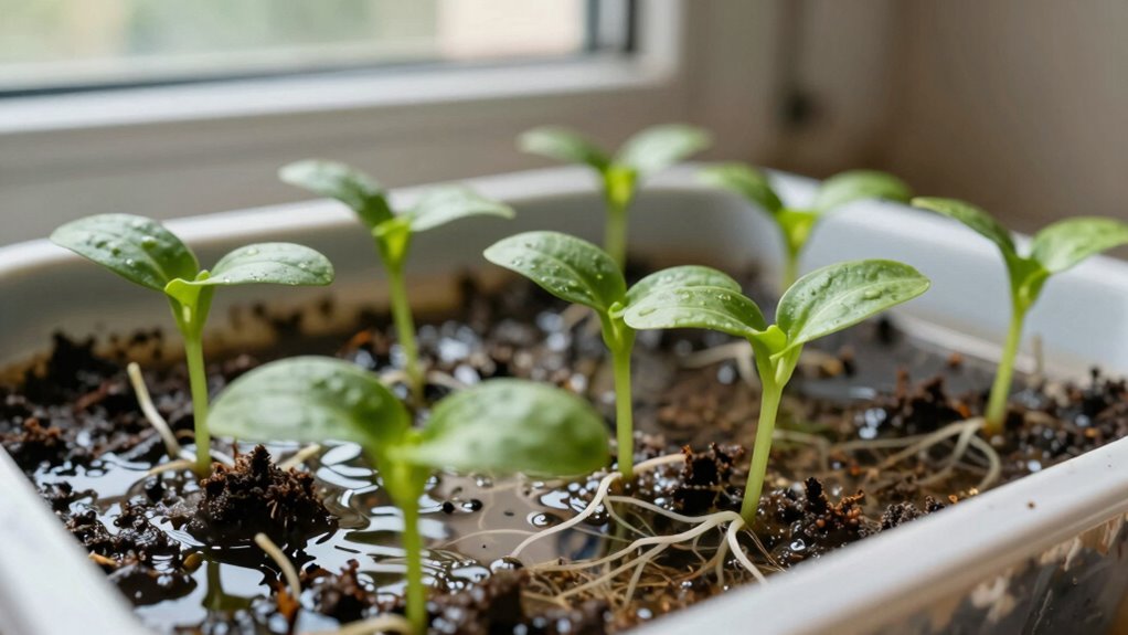 monitor soil moisture regularly