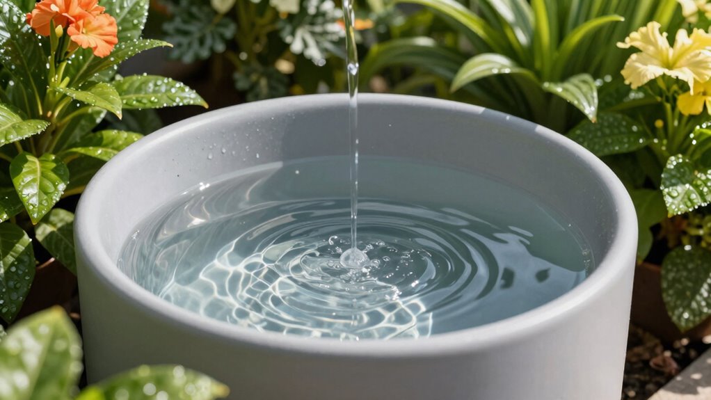 mosquito free garden watering