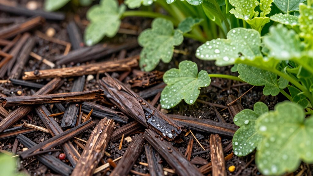 mulch benefits soil and plants