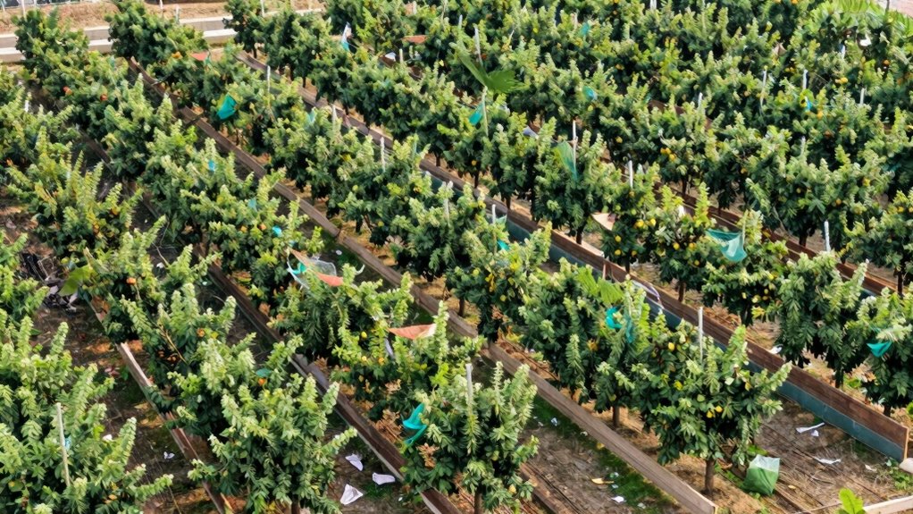 organized orchard pest management