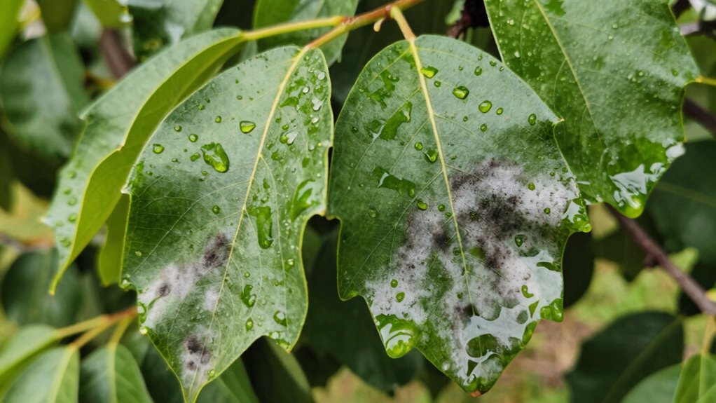 pest honeydew mold damage