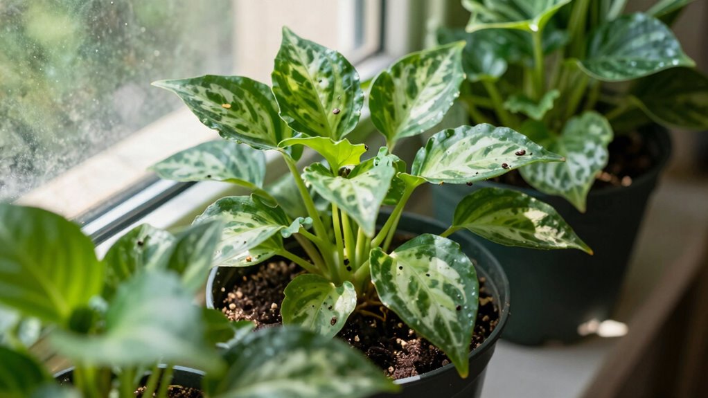 pests thrive on plants