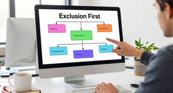 prioritize exclusion before treatment