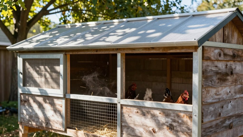 proper coop ventilation balance