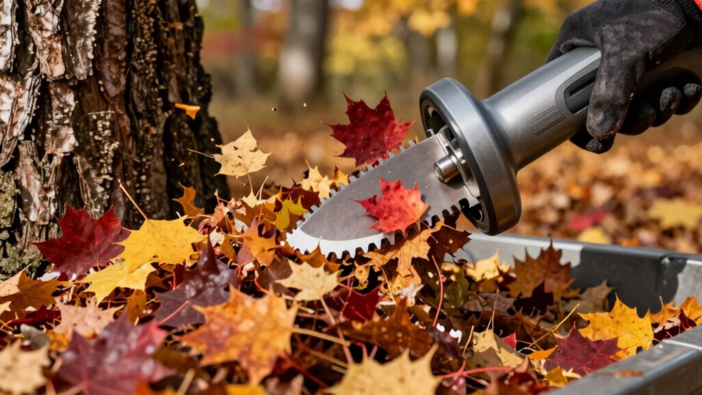 quick leaf composting method