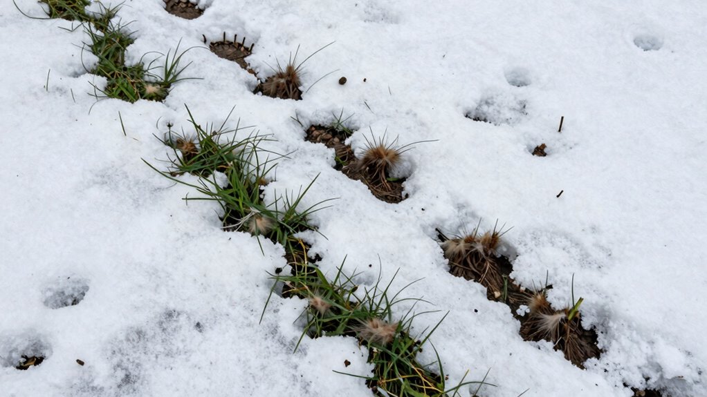 rabbit damage indicates winter pressure