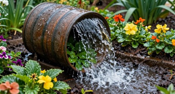 rain barrel overflow flooding