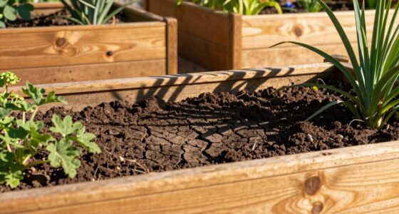 raised beds dry quickly