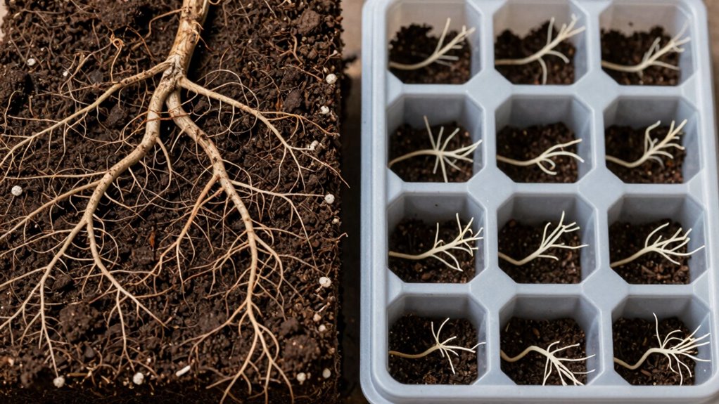 root growth comparison methods