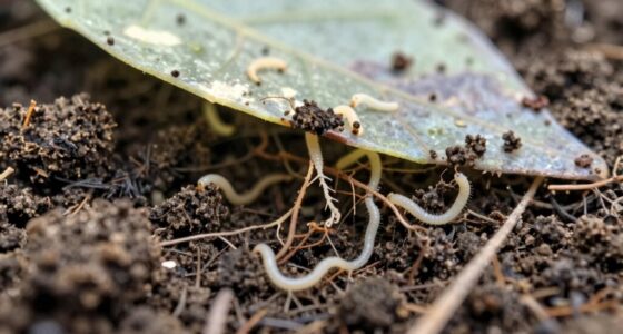 root maggots underground early