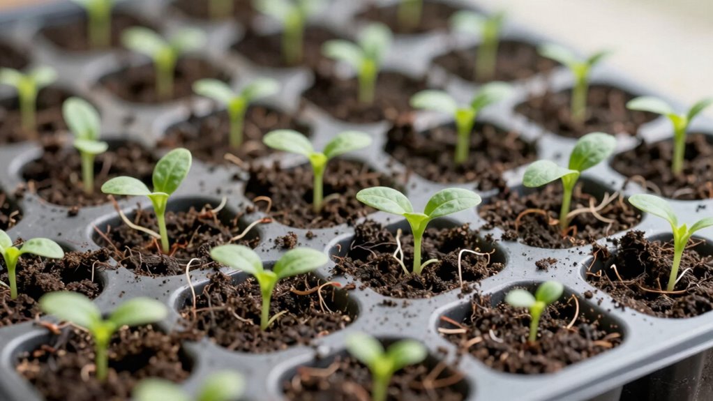 selecting appropriate seedling containers