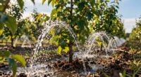 shallow watering encourages roots