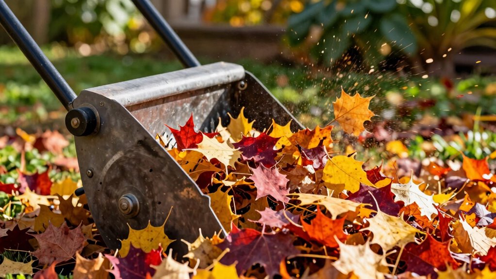 shredded leaves accelerate composting