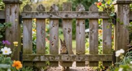 small opening allows rabbits