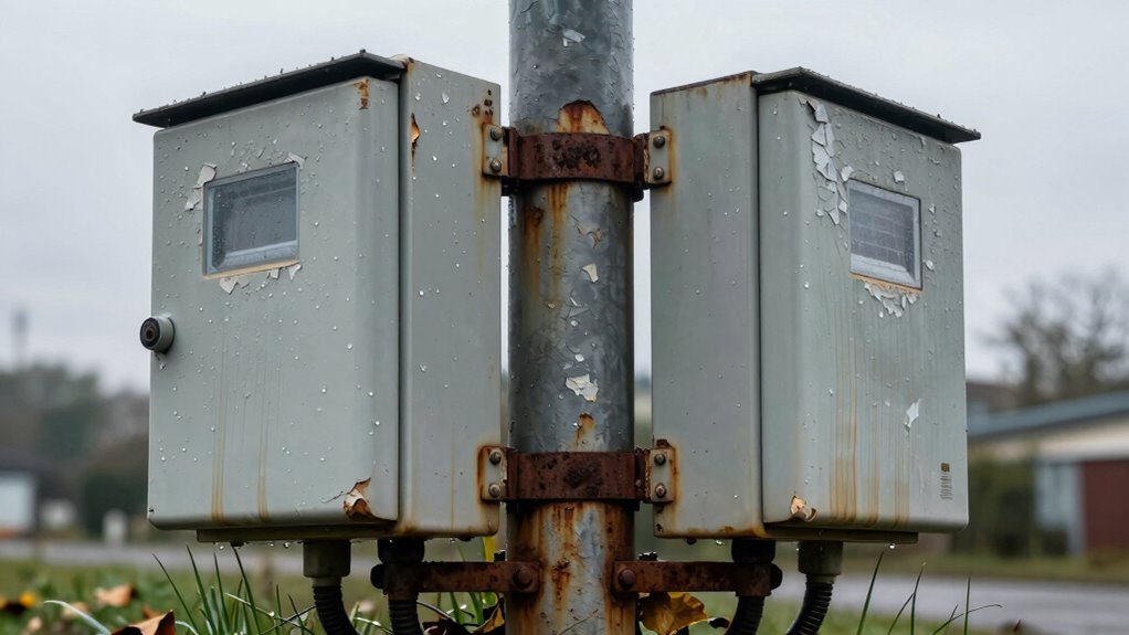 solar compatible outdoor controller boxes