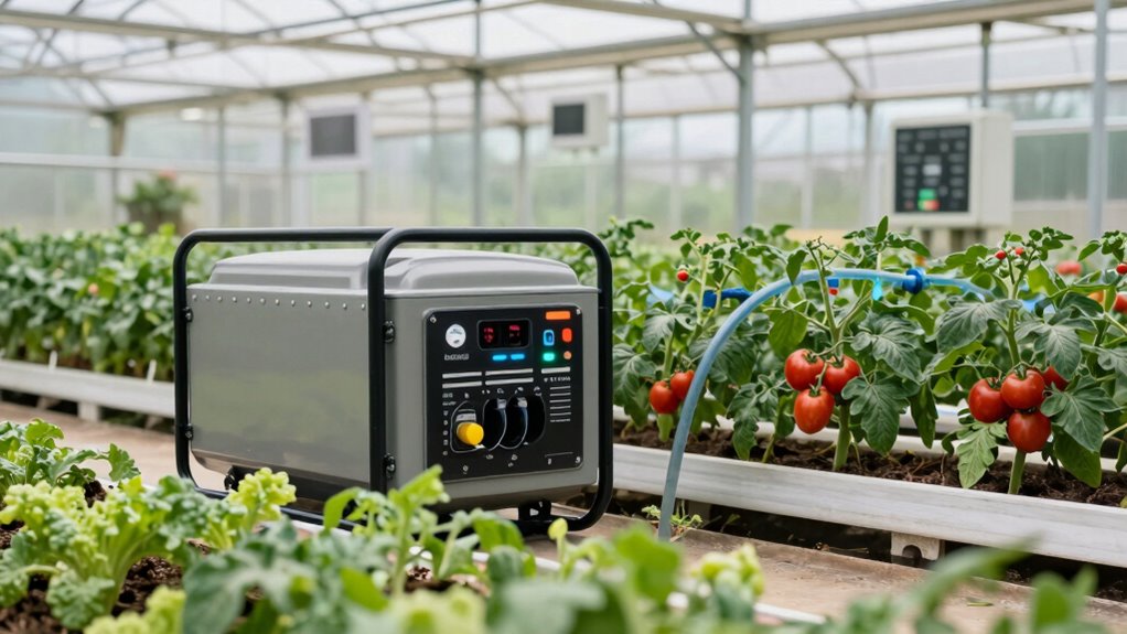 solar powered backup systems ensure stability
