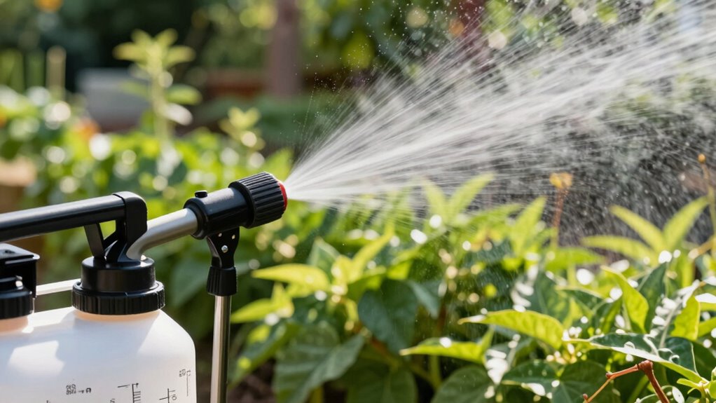 sprayer pressure flow coverage